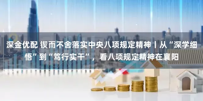 深金优配 锲而不舍落实中央八项规定精神丨从“深学细悟”到“笃行实干”，看八项规定精神在襄阳