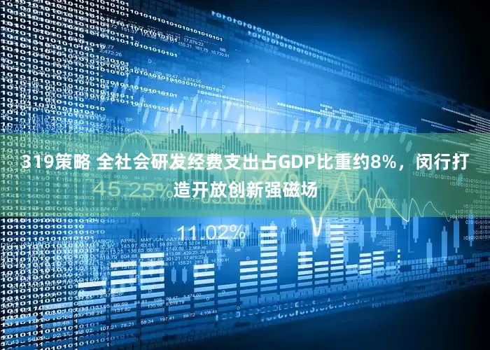 319策略 全社会研发经费支出占GDP比重约8%，闵行打造开放创新强磁场